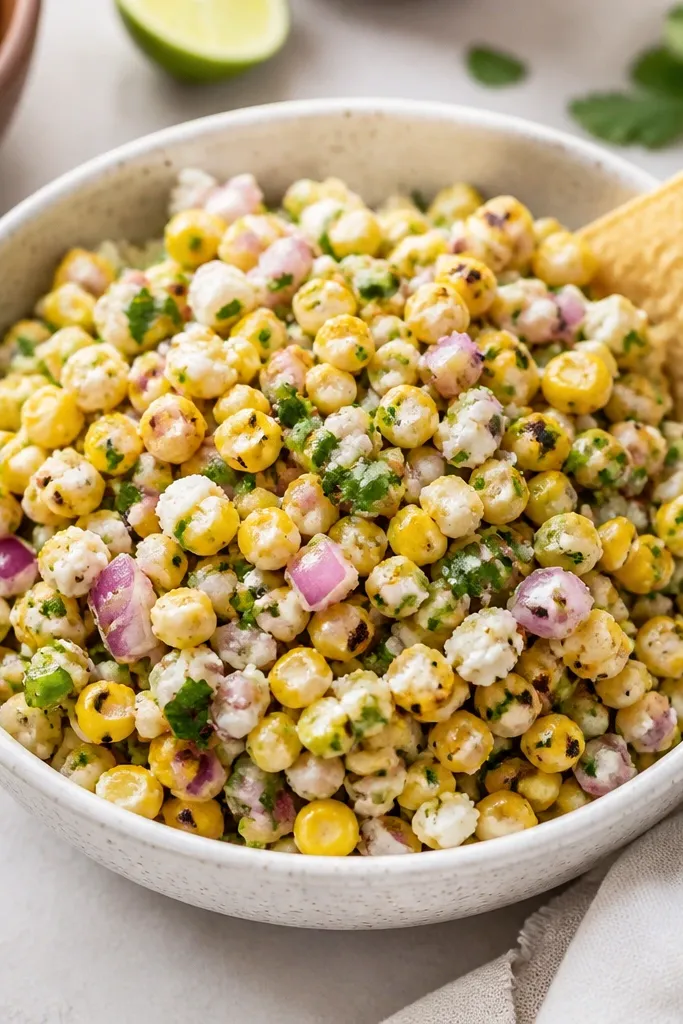 Aesthetic Street Corn Salsa in 10 Minutes