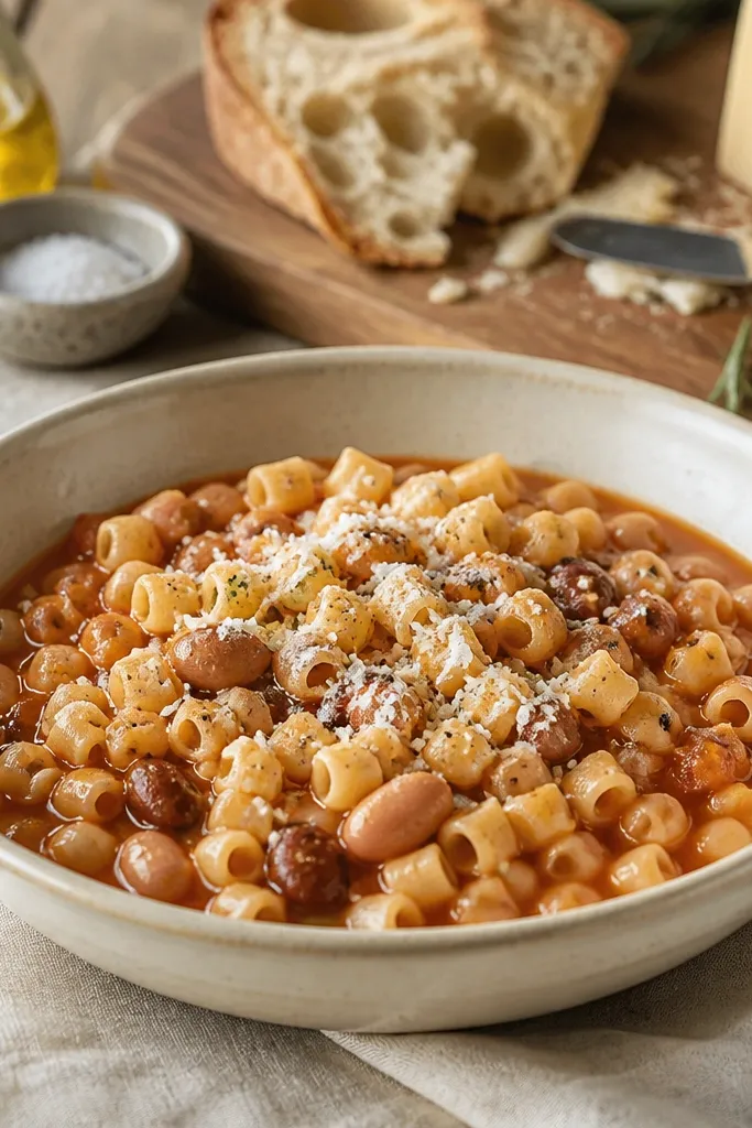 Authentic Italian Pasta Fagioli Just Like They Make It in Rome