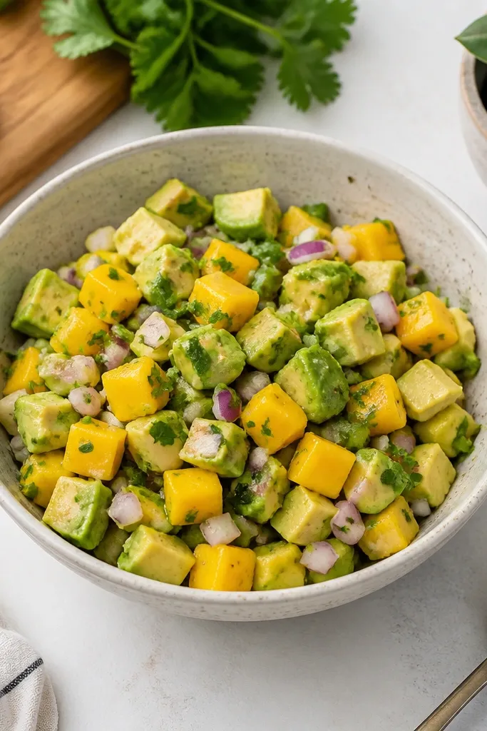 Avocado Mango Salsa Recipe for Small Spaces