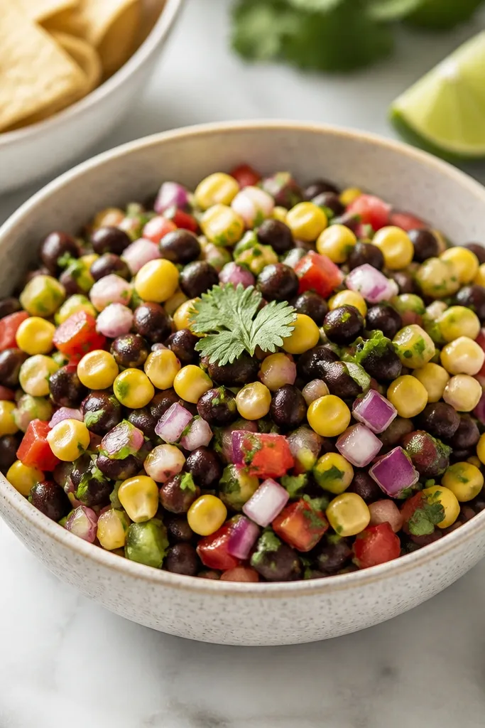 Budget Black Bean and Corn Salsa