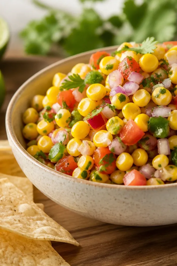Budget Sweet Corn Salsa