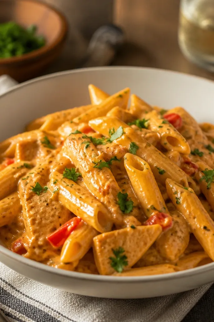 Cajun Vodka Pasta with a Southern Kick