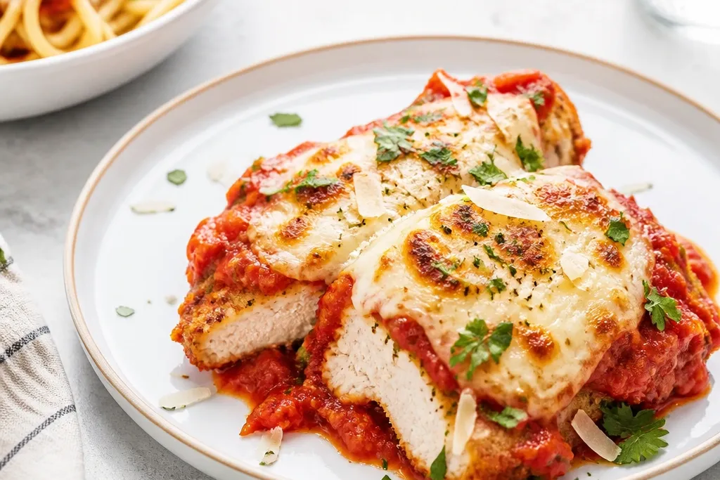 Chicken Breast Parmesan Recipe With Lights