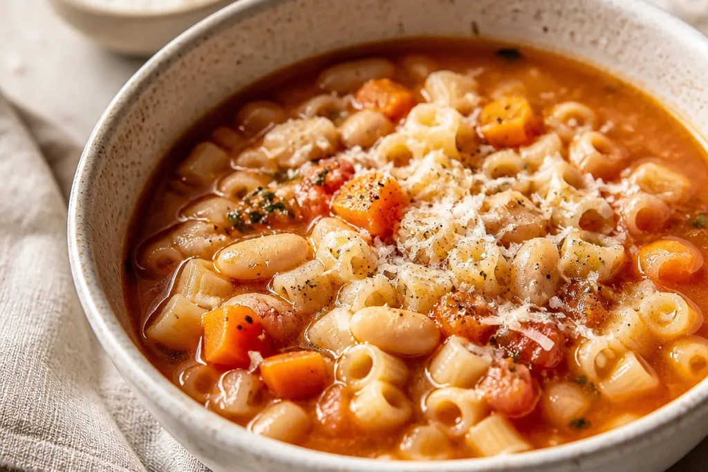 Classic Pasta e Fagioli: The Original Italian Peasant Dish Done Right