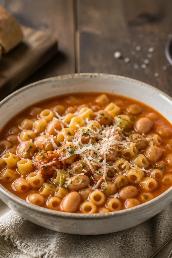 Classic Pasta e Fagioli: The Original Italian Peasant Dish Done Right