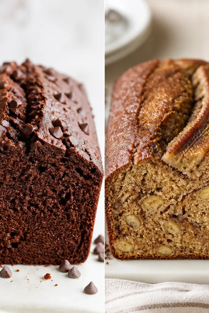 Comparison Review Chocolate Banana Bread
