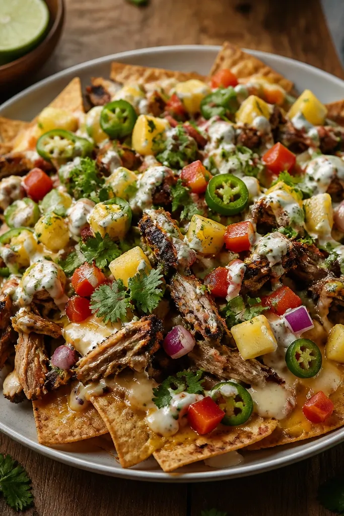 Jerk Chicken Nachos Bold Caribbean