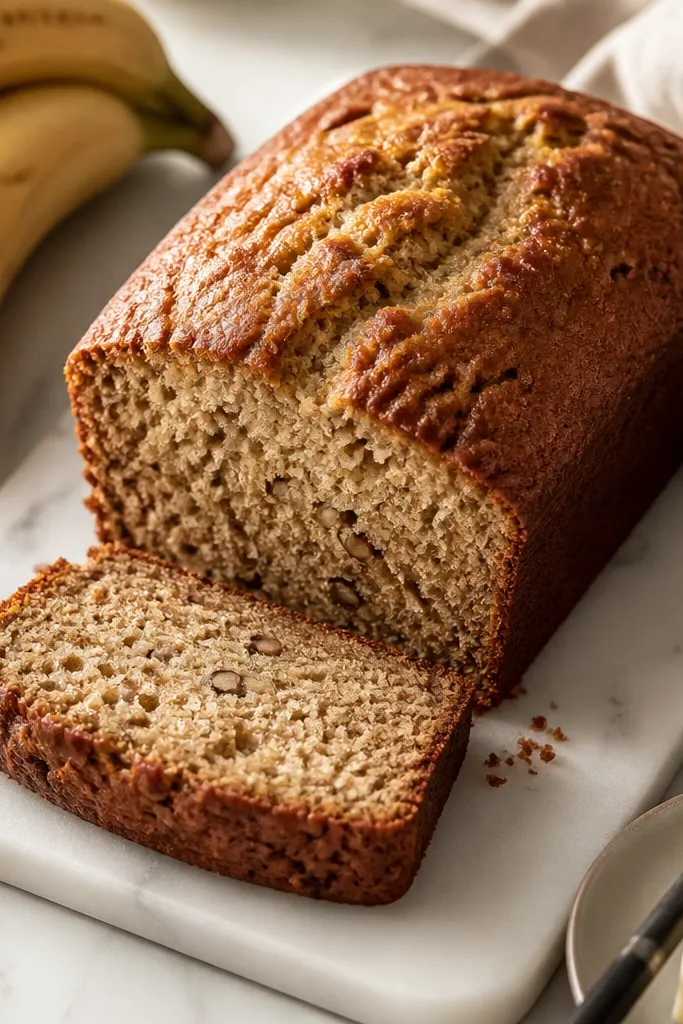 Luxe High End Banana Nut Bread with Bisquick