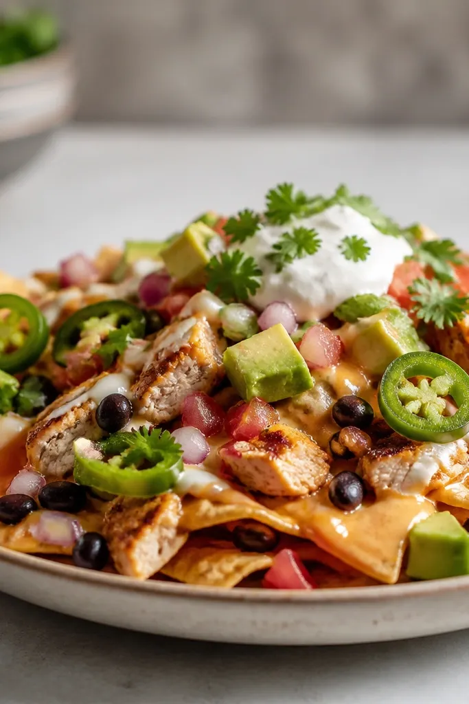 Luxe High End Chicken Nachos