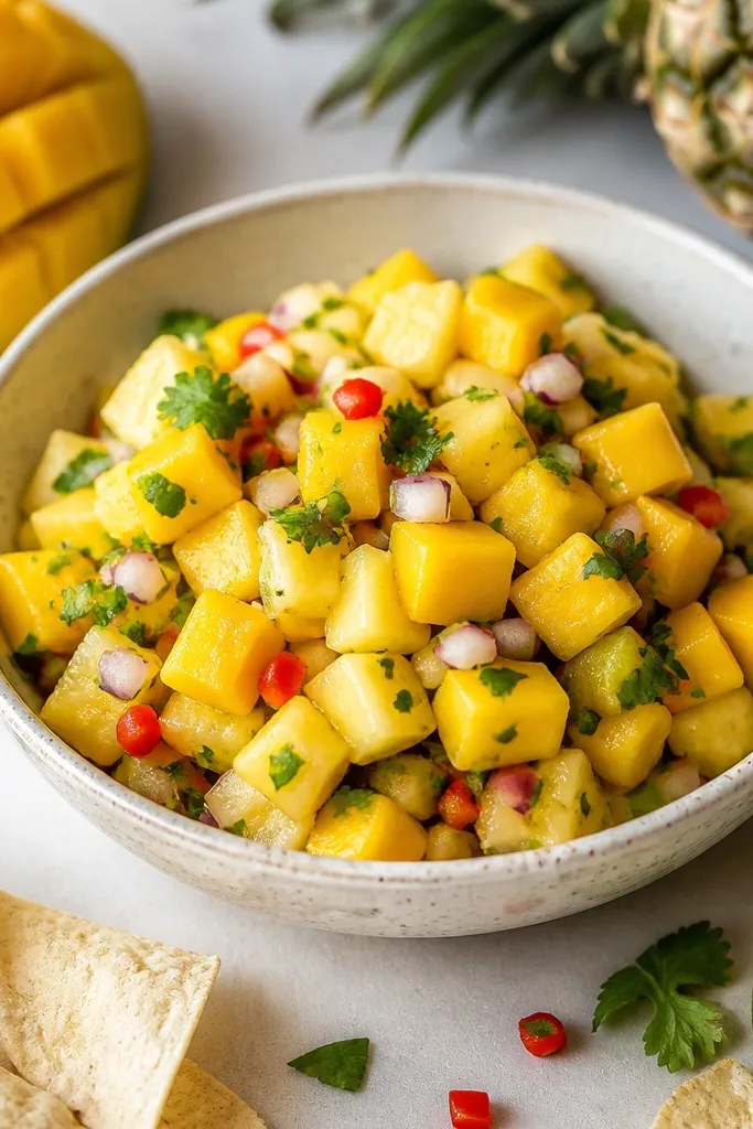 Mango Pineapple Salsa Recipe for Year Round