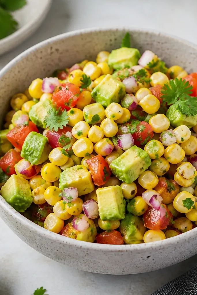 Modern Corn Avocado Salsa