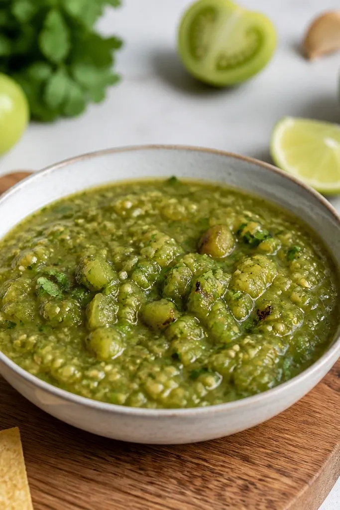 Modern Salsa Verde Recipe With Green Tomatoes