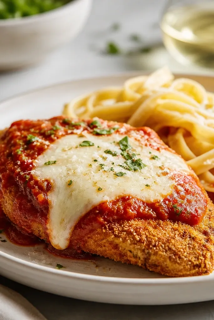 High-End Olive Garden Chicken Parmesan at Home
