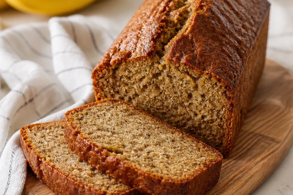 Quick Easy Cake Mix Banana Bread