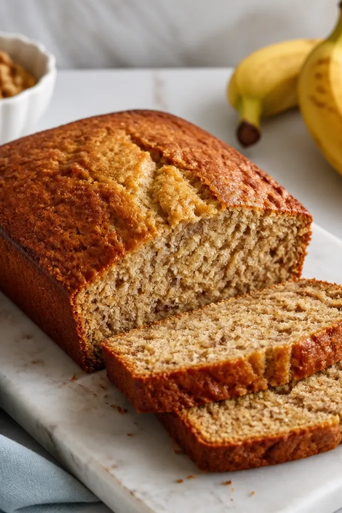 Quick Easy Cake Mix Banana Bread