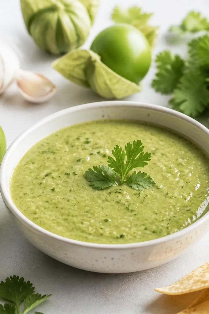 Quick Easy Creamy Salsa Verde