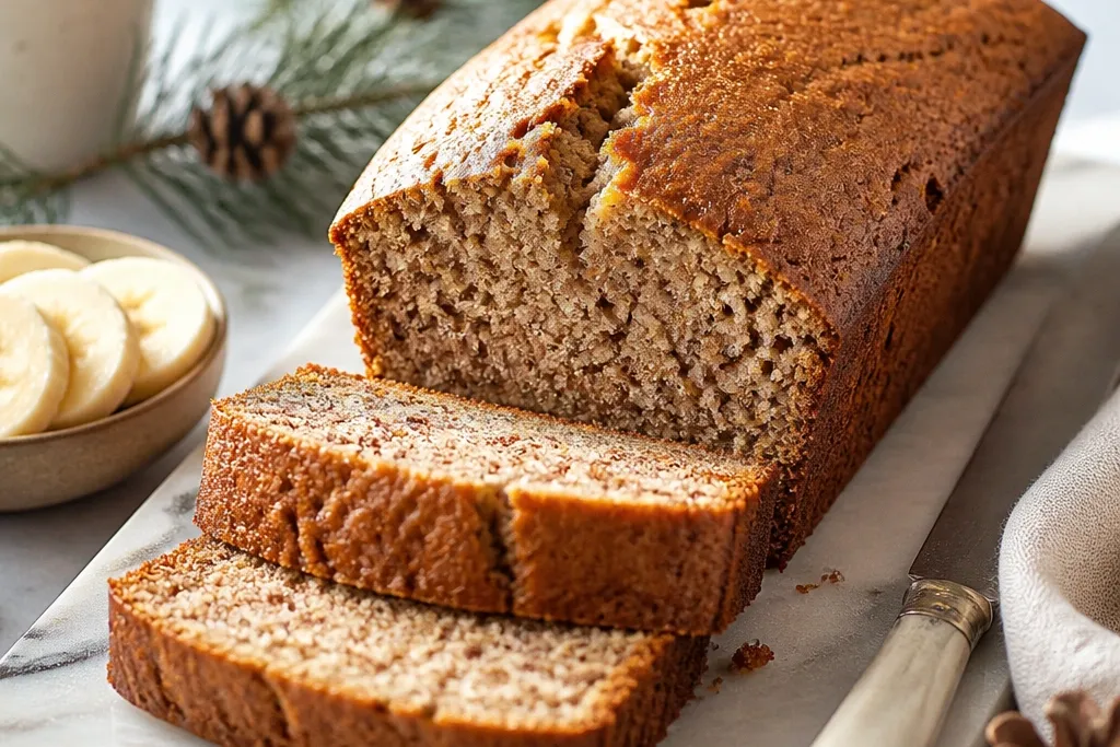 Seasonal Evergreen Banana Bread Recipe No Eggs