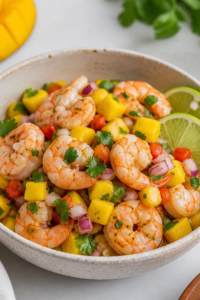 Shrimp and Mango Salsa Recipe Done in 20 Minutes