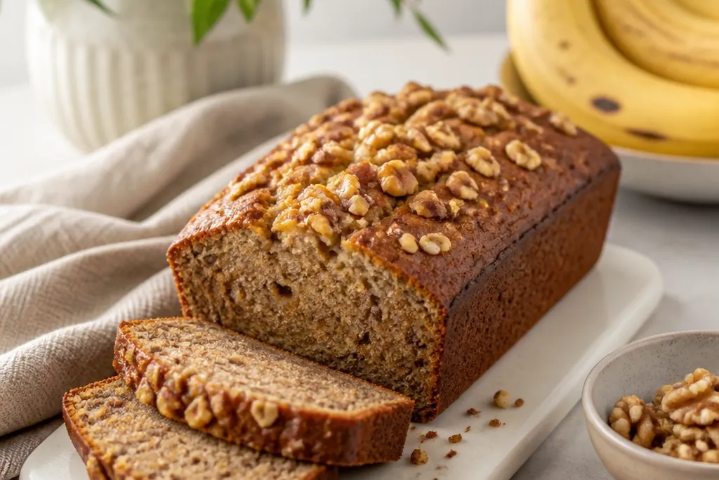 Small Space Banana Bread Recipe with Nuts