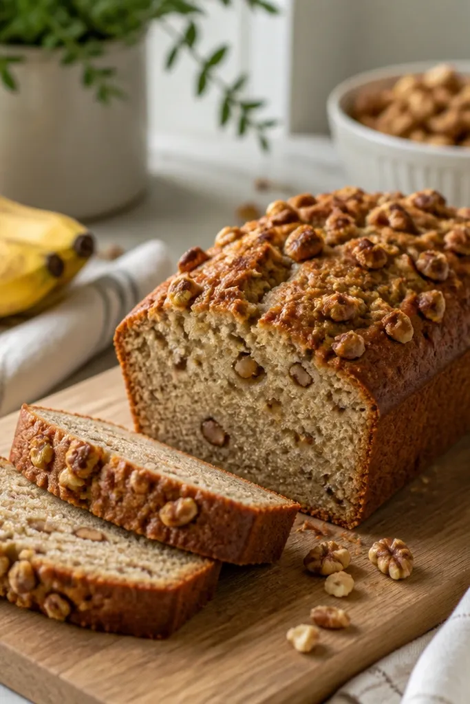 Small Space Banana Bread Recipe with Nuts