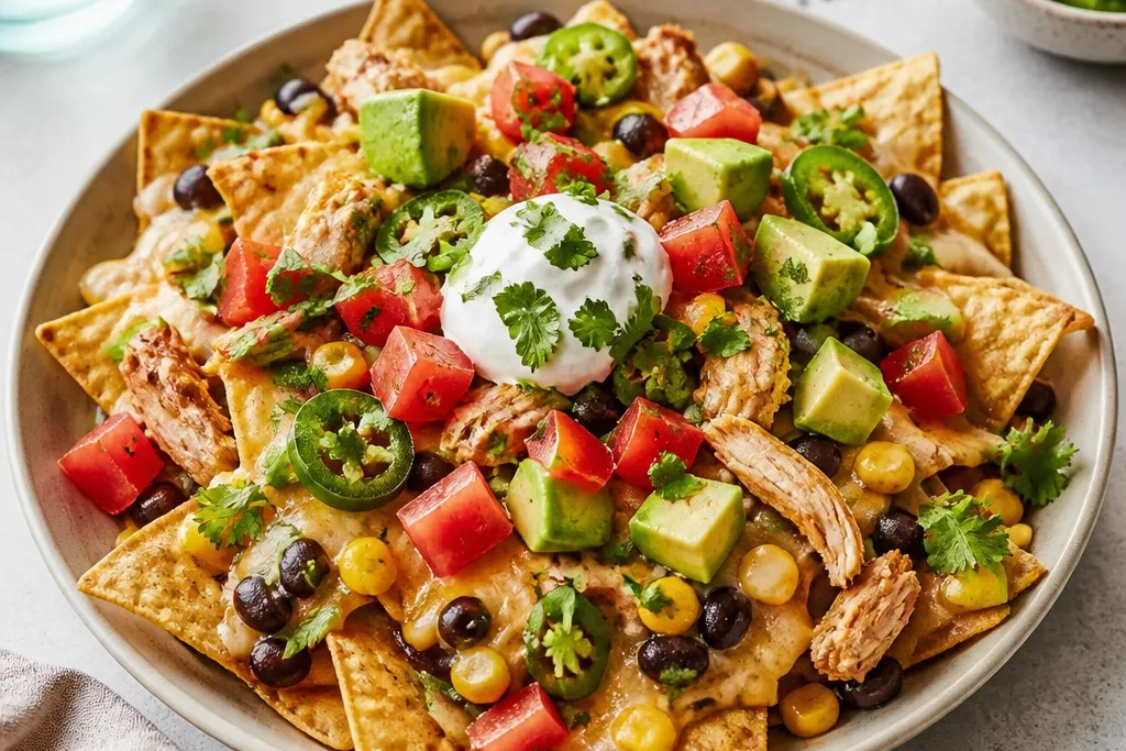 Small Space Chicken Nachos Recipe