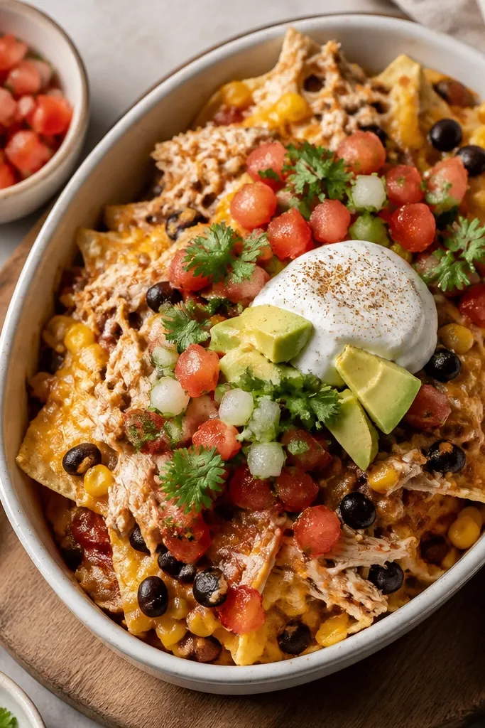 Small Space Chicken Nachos Recipe