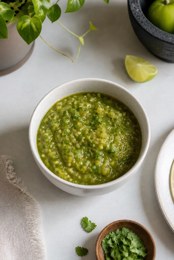 Small Space Spicy Salsa Verde Recipe