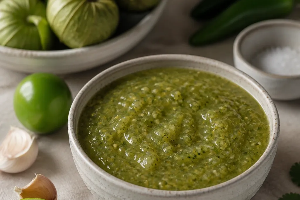 Small Space Tomatillos Salsa Verde Recipe