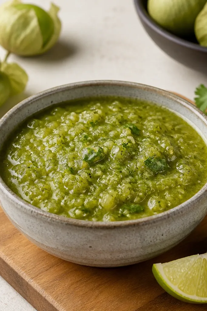 Small Space Tomatillos Salsa Verde Recipe