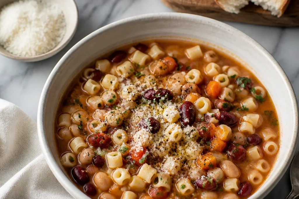 Stanley Tucci's Pasta Fagioli Recipe That the Internet Cannot Stop Making